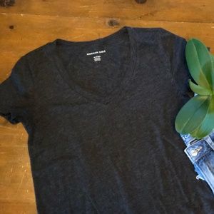 American Eagle Women's T-shirt Grey XS